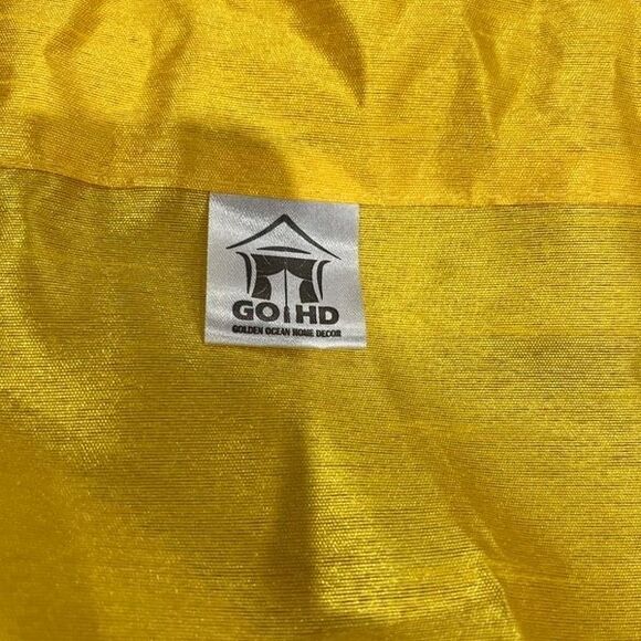 Yellow Rose Melody 3 pc Kitchen Cafe Curtain Set Swag Tier Set Embroidery GOHD - Picture 13 of 13